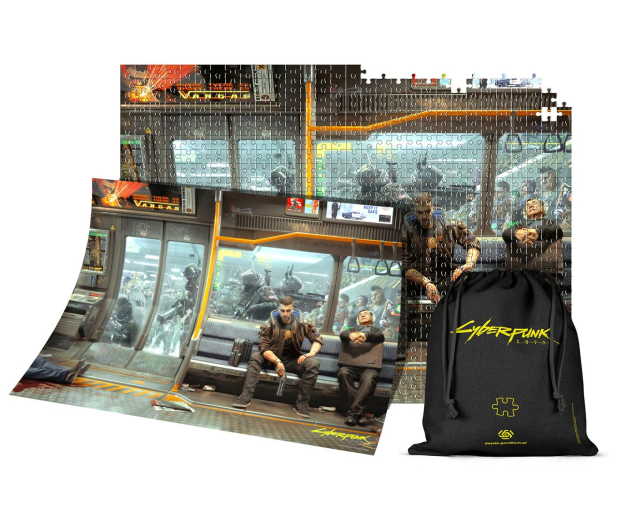 Good Loot Cyberpunk 2077: Metro puzzles 1000 - 586038 - zdjęcie 3